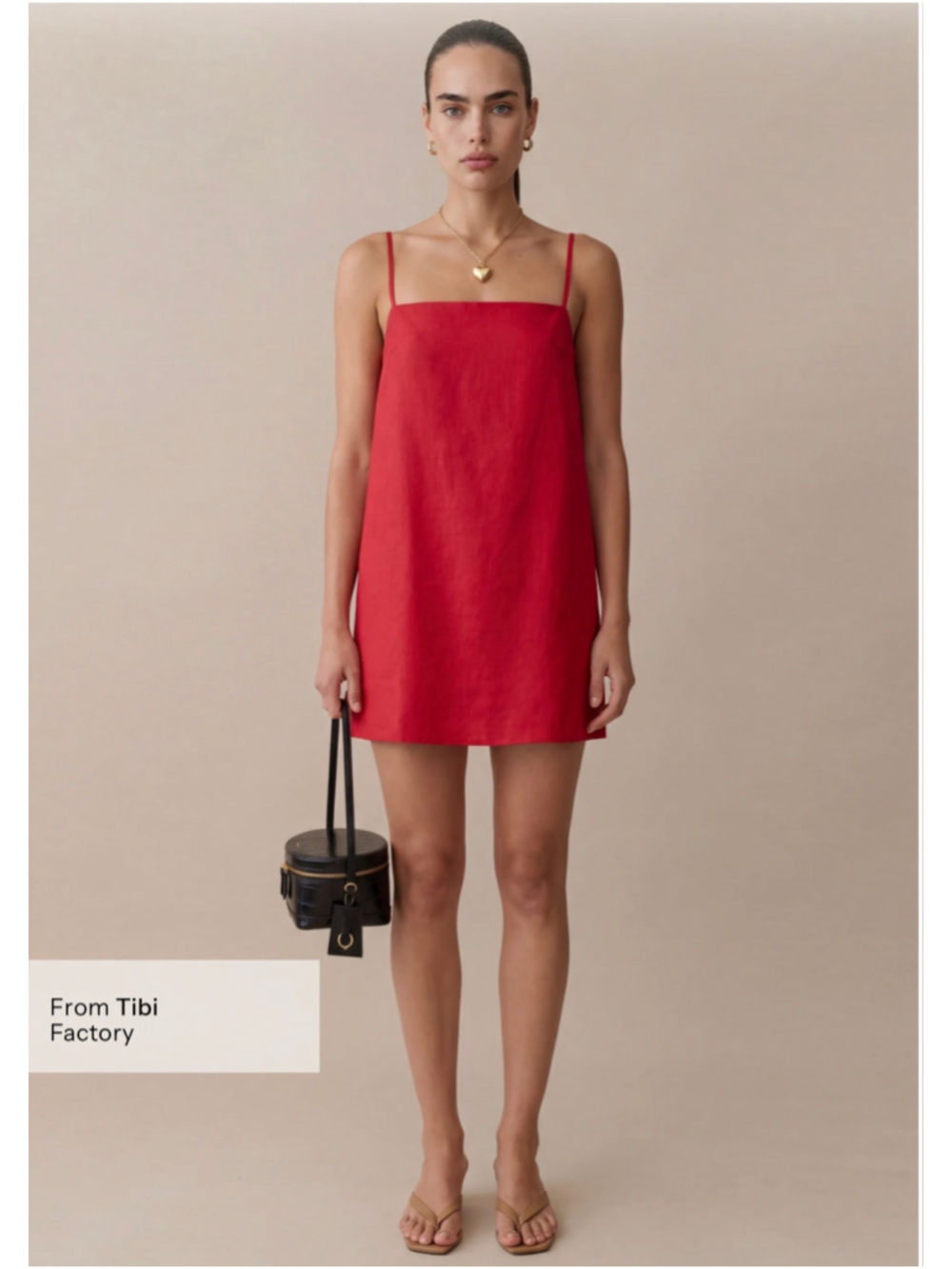 Women's Kourt Red Mini Dress Size L